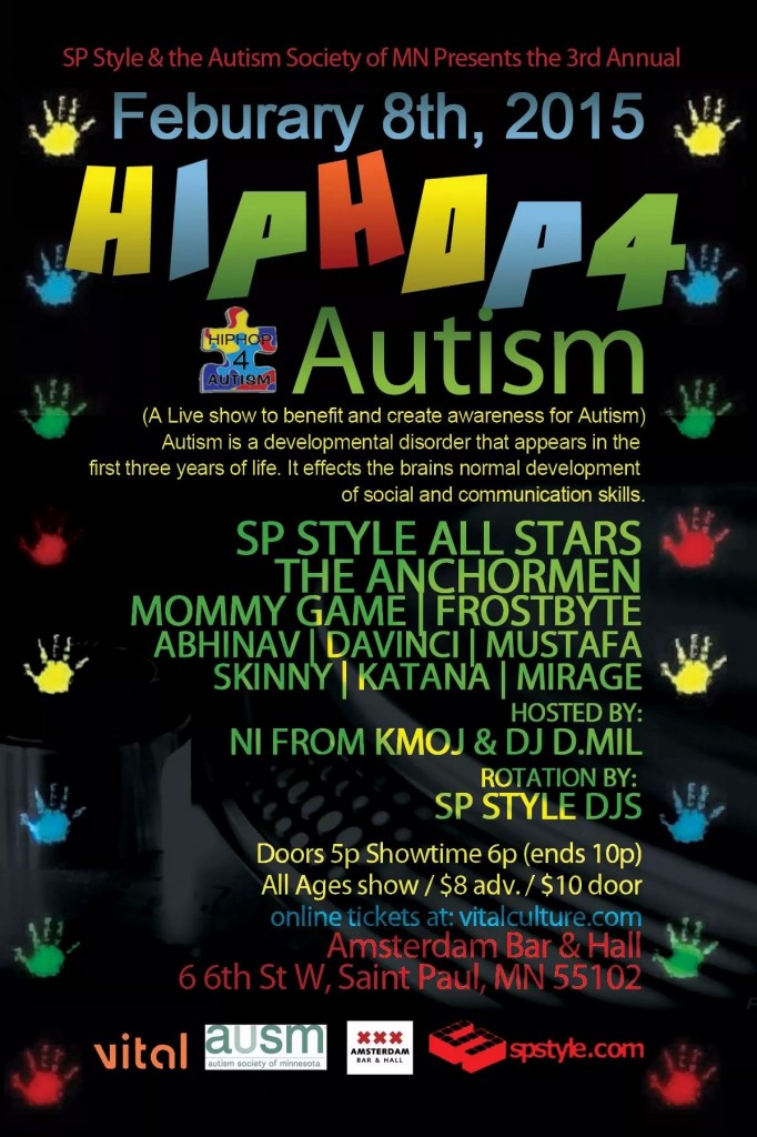 hiphop4autism flyer