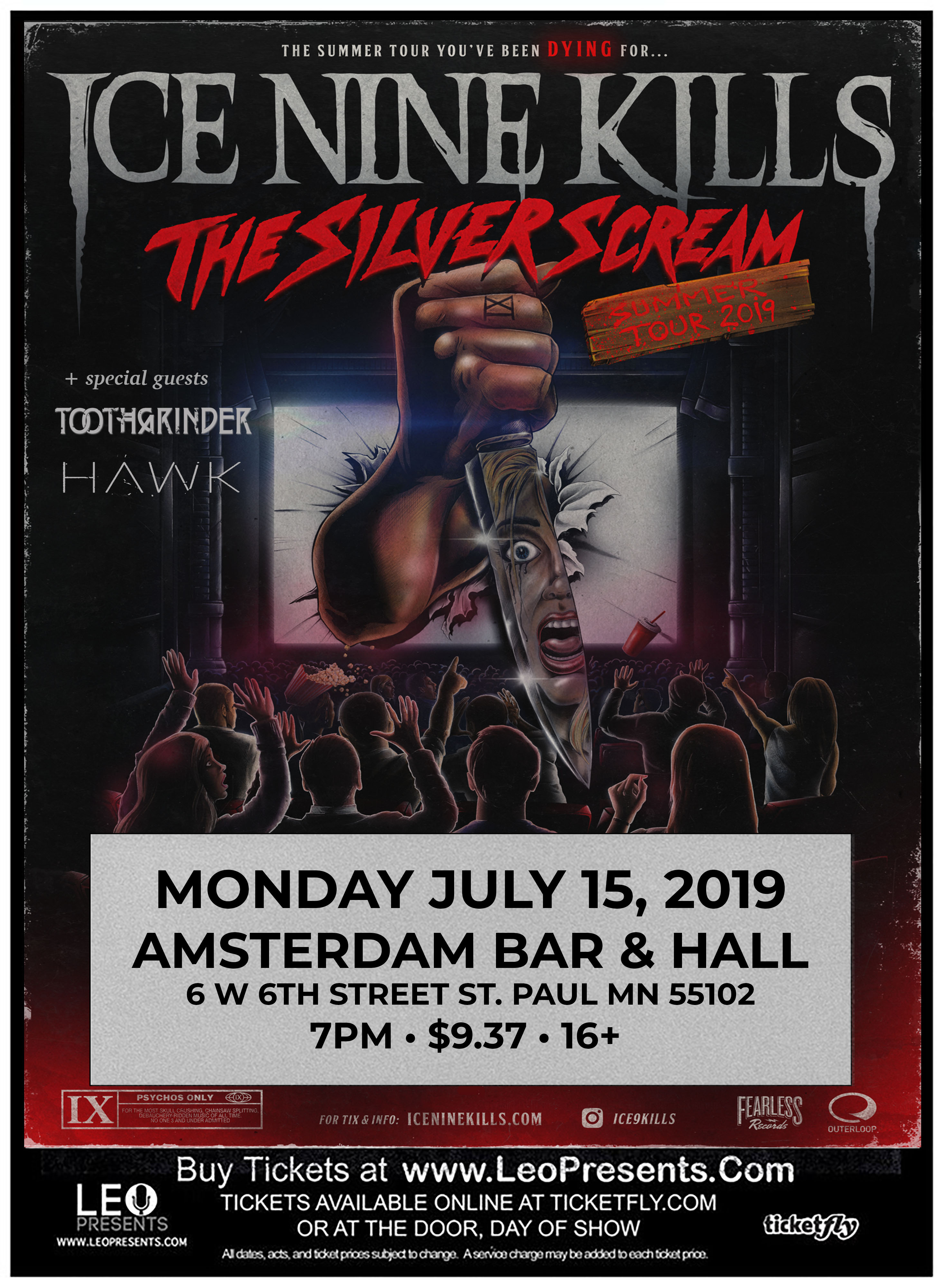 ICE NINE KILLS To Release The Silver Scream Novel