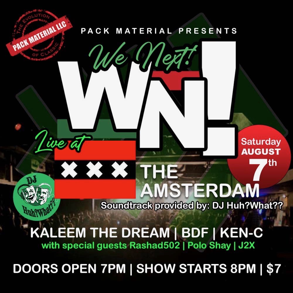 WE Next Live! Amsterdam Bar and Hall