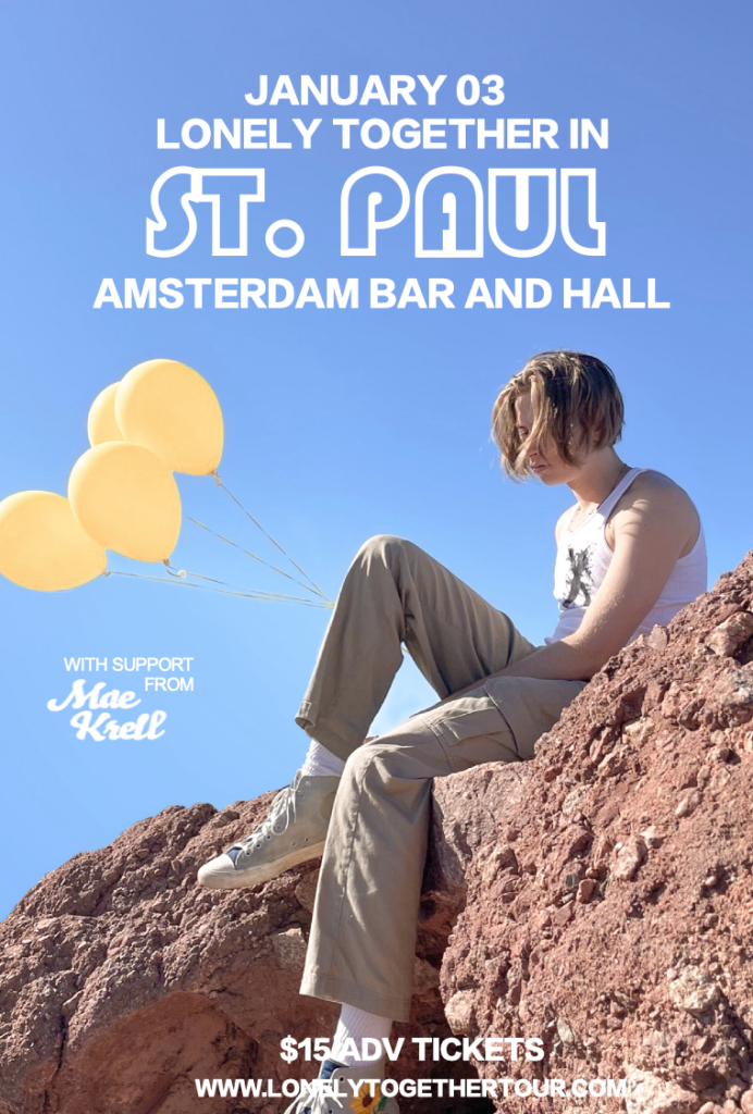 Amsterdam presents…Ethan Jewell Lonely Together Tour with Mae Krell and Colin Bracewell