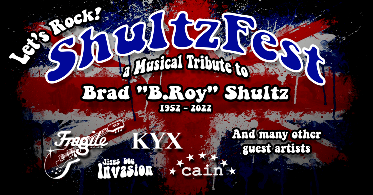 Amsterdam Presents… ShultzFest a musical tribute to Brad Shultz 19522022. LET’S ROCK